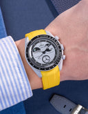MoonSwatch Mission To Earth Phase Watch (Rubber Strap) - OM Luxury