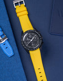 MoonSwatch Mission to The Moonphase - New Moon (Rubber Strap) - OM Luxury